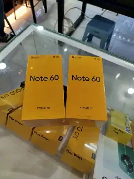 ( Respon cepat wa ) Realme Note 60 4/64 Garansi resmi 1thn