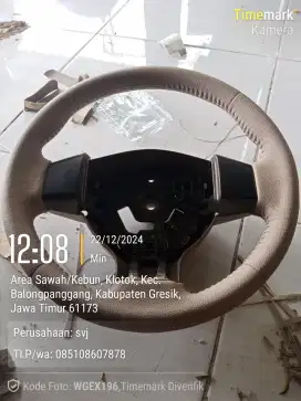 Retrim stir dan jok mobil