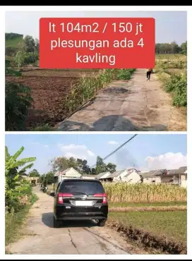 Dijual tanah kavling Plesungan Mojosongo Karanganyar