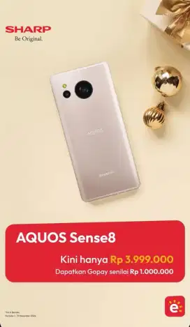 Casback Promo Aquos sense 8 5G