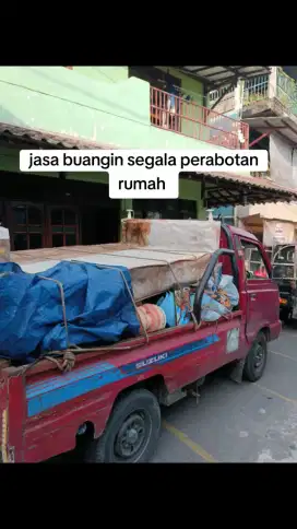 Buang kasur buang lemari