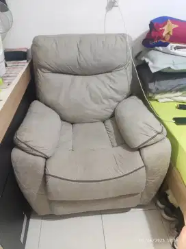 Sofa Fabric Recliner Informa 1 Seater