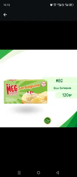 KEJU MEG SERBAGUNA 120Gram