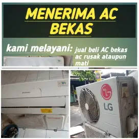 Terima ac bekas rusak