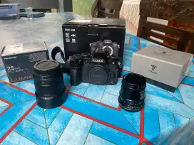 Lumix G85 pembelian 2023, Lensa Lumix G 25mm, ttartisan 17mm