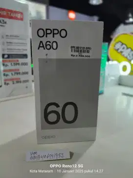 Oppo A60 ram 8+8/128 Atlantis dahsyat