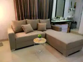 Ganti kulit sofa & tambah busa