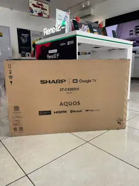 TV Sharp Aquos 42 inch Google TV 2T-C42EG1l (BARU) FREE BRACKET