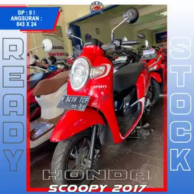 HONDA SCOOPY 2017 SIAP PAKAI MASZEEHH HIKMAH MOTOR KEPUH MALANG