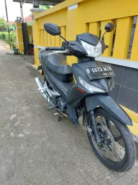 Supra x 125 hitam pajak hidup lengkap