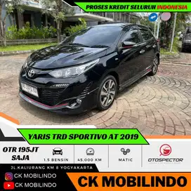 (Km45rb) Yaris TRD Sportivo Matic 2019 AB Tgn1 ISTIMEWA Kredit Murah