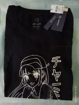 Kaos anime merk nevada terbatas ori