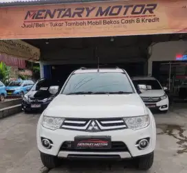 Pajero Sport Dakar Diesel Automatic Terawat 2015 Putih Baru Murah