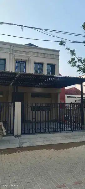 DIJUAL RUMAH SEKTOR 7A GADING SERPONG 2 Lantai Tipe Hoek Baru Renovasi