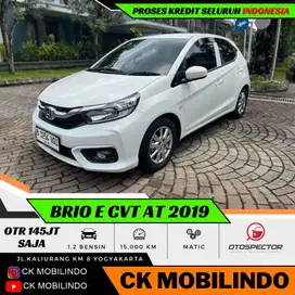 (Km15rb) All New Brio E CVT Matic 2019 ISTIMEWA ANTIK Kredit Murah