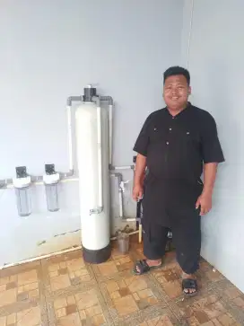 Tabung filter air saringan penjernih sumur bor /pdam atasi bau,karat