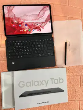 Samsung Galaxy Tab S8 Plus 5G 8/256GB Fullset Keyboard Trackpad Asli