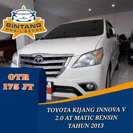 TOYOTA KIJANG INNOVA V 2.0 AT AUTOMATIC 2000 CC BENSIN TAHUN 2013