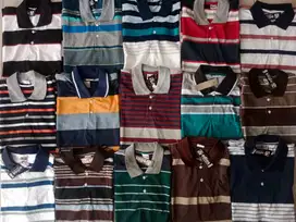 GROSIR KAOS SALUR KERAH DEWASA SIZE XL