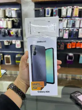 Samsung A06 4/64gb black baru