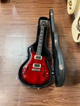 PRS SE Hollowbody II Red Fire Burst
