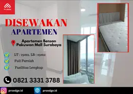 Disewakan Apartemen Studio 45 JUTA Benson Pakuwon Mall Surabaya Barat