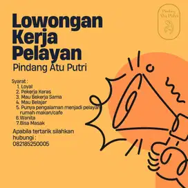 Lowongan Kerja Pelayan