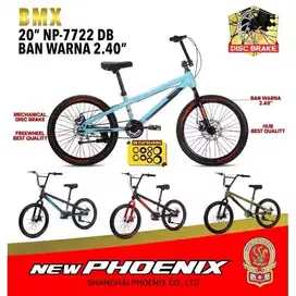 BARU Sepeda Anak Cowok Size 20” inch BMX New Phoenix 7722 Rem Cakram