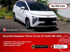 [NEW CONDITION] Hyundai Stargazer Prime 1.5 4x2 AT Putih 2024/2025