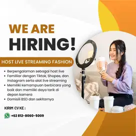 host live streaming fashion