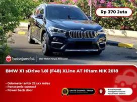 [ MILES 27RB ] BMW X1 X 1 sDrive 1.8i (F48) XLine AT Hitam 2018/2019