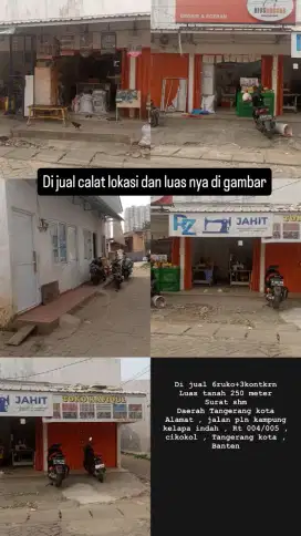 Di jual cepat kios dan kontrakan di daerah tangerang kota