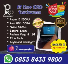 HP Envy X360 Touchscreen 2in1 Gaming Render Prokomputer