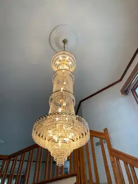 Kristal Chandelier besar megah mewah