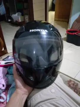 Helm full face honda