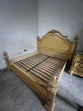 Mebel Furniture Kayu Jati ASLI, dipan, lemari baju, laci dan meja rias
