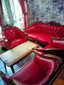 Sofa Bahan Kayu Jati