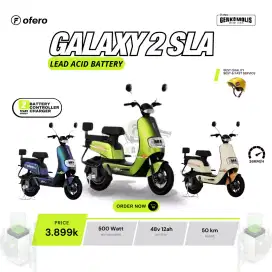 Sepeda Listrik Ofero Galaxy 2 SLA Garansi 1th