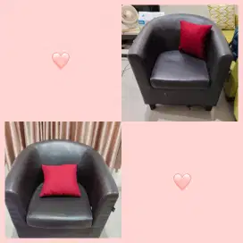 DIJUAL DUA UNIT SINGLE SOFA INFORMA