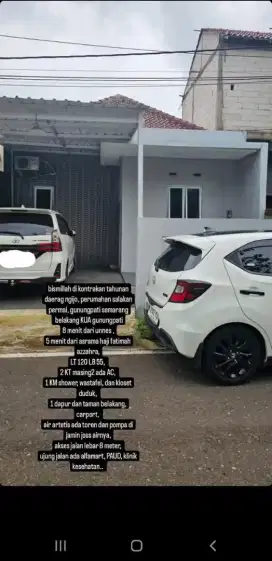 RUMAH KONTRAKAN BELAKANG KUA GN PATI