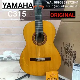 Yamaha C315 Original Gitar Klasik Nilon Senar Baru nilon