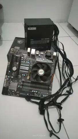 mobo plus proice amd fx 6300 + psu msi 600 wat