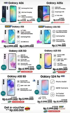 SAMSUNG GALAXY A SERIES, PROMO CREDIT BY HOME CREDIT INDONESIA