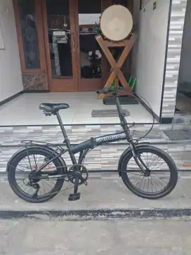 Sepeda Lipat BASIC YOKOHAMA ALLOY 6 SPEED CUSTOM BAGUS UK. 20 HRG NETT