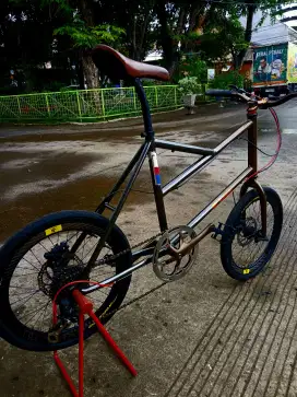 Sepeda minivelo upgrade