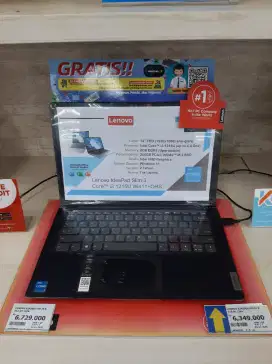 Cash & kredit Notebook Lenovo ideapad slim 3 82RJ00CUID