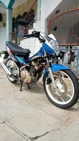 Satria FU CBU 2006 Biru Hitam