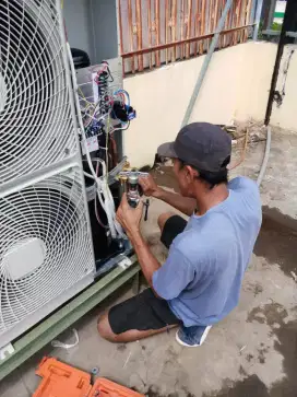 Service AC kulkas mesin cuci dll