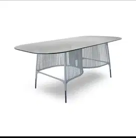 Meja vivere kalani dining table 6 seater