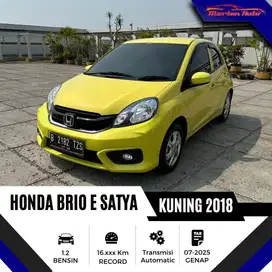 Honda Brio E Satya 1.2 At 2018 Km 16 Ribu Record Antik Bergaransi 2 Th